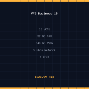 VPS Business 16